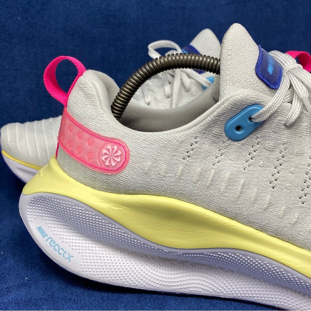 Nike ReactX Infinity Run 4 Photon Dust Royal Pink Shoes DR2665-009 Mens Size 11 - Picture 2 of 10